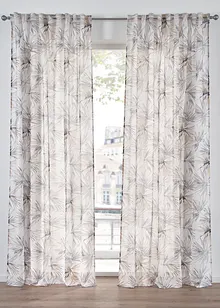 Mönstrad gardin (1-pack), bonprix