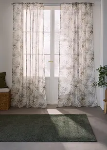 Mönstrad gardin (1-pack), bonprix