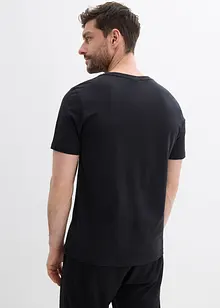 T-shirt med jultryck, ekologisk bomull, bonprix