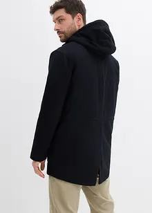 Vinterparkas med teddyfodrad huva, bonprix