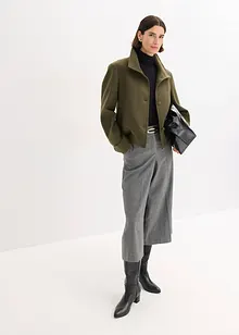 Jacka med yllelook, bonprix