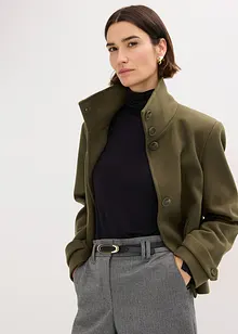 Jacka med yllelook, bonprix