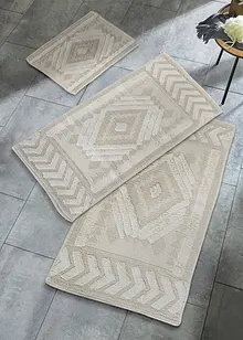 Badrumsmatta med olika lugghöjd, bonprix