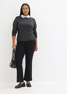 Topp med bluskrage, bonprix