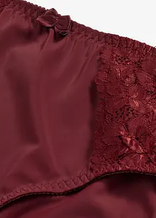 Maxitrosa med skir spets (2-pack), bonprix