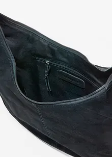 Handväska i skinn, bonprix