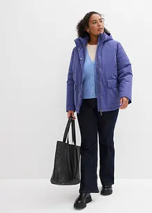 Vinterjacka med påsydda fickor, bonprix