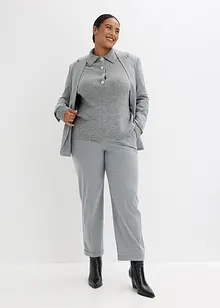 Tröja med snygg krage, bonprix