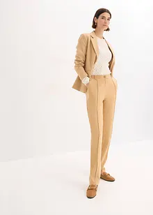 Jerseybyxa med bomull och stråveck, bonprix