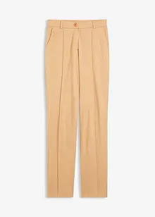 Jerseybyxa med bomull och stråveck, bonprix