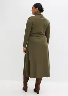 Skjortklänning med viskos, bonprix