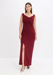 Singoallaklänning i kräppat material med struktur, bonprix