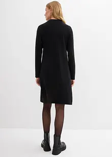 Stickad klänning i A-linjemodell, bonprix