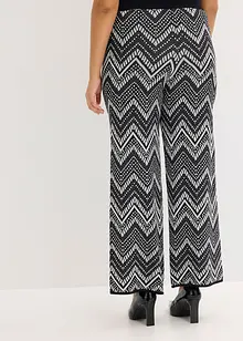 Stickad byxa, bonprix