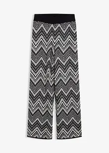 Stickad byxa, bonprix