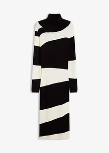 Stickad klänning, bonprix