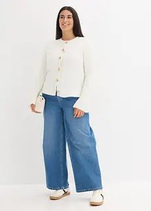 Cardigan med dekorativa knappar, bonprix