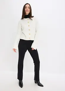 Cardigan med dekorativa knappar, bonprix