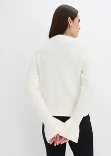 Cardigan med dekorativa knappar, bonprix