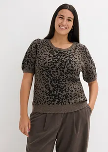 Tröja med ballongärmar, bonprix