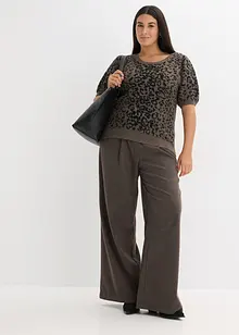 Tröja med ballongärmar, bonprix