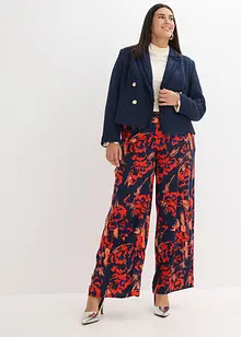 Bouclékavaj med dekorativa knappar, bonprix