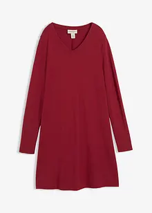 Klänning av viskosmix med mjukt fall, bonprix