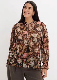 Tunika av mjuk mesh, bonprix