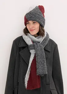 Halsduk och mössa (2 delar), bonprix