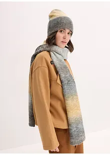 Halsduk och mössa (2 delar), bonprix