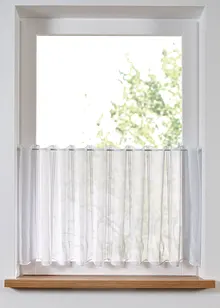 Cafégardin med broderi, bonprix