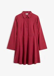 Skjortklänning i ren bomull, bonprix