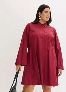 Skjortklänning i ren bomull, bonprix