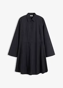 Skjortklänning i ren bomull, bonprix