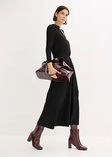 Skjortklänning med viskos, bonprix