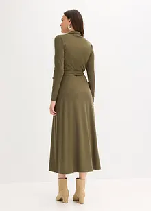 Skjortklänning med viskos, bonprix