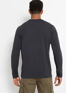 Långärmad farfarströja med ekologisk bomull (2-pack), bonprix