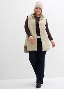 Långärmad topp av bomullsmix, bonprix