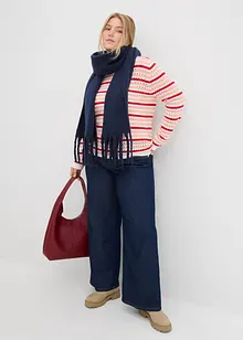 Tröja med hålmönster, bonprix