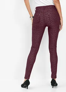 Leopardmönstrade jeggings, bonprix