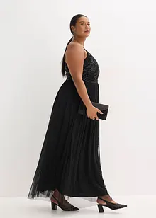 Klänning med axelband, bonprix