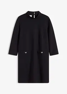 Miniklänning i följsam viskosmix, bonprix