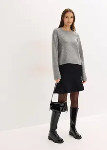 Minikjol i bekväm Punto di Roma, bonprix