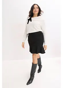 Minikjol i bekväm Punto di Roma, bonprix