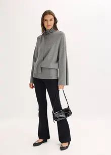 Oversizetröja av mjuk viskosmix, bonprix