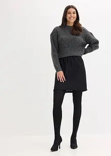 Formande ogenomskinlig strumpbyxa med Belly Control och mjuk midja, 80 DEN, bonprix