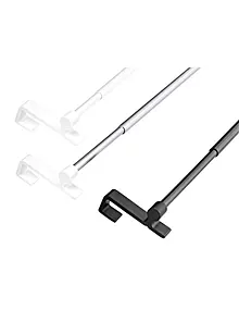 Utdragbar gardinstång med fäste upptill, bonprix