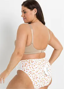 Avlastande BH utan bygel med vadderade axelband, bonprix