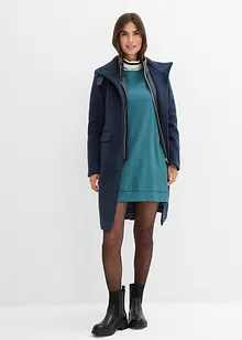 Klänning av mjuk frotté, bonprix