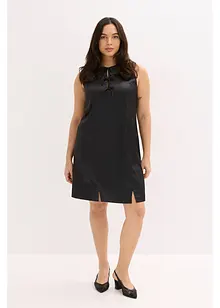 Miniklänning i glansig satin, bonprix
